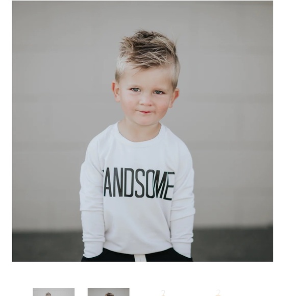 Posh and Cozy Handsome Crewneck, Size 4T - Picture 5 of 5